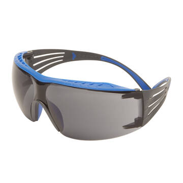 3m™ Securefit™ Protective Eyewear 400 Series, Sf402xsgaf-blu, Grey Scotchgard™ Anti-fog Lens, Blue/grey