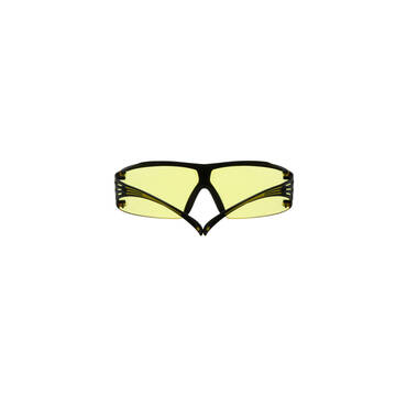 Lunettes de protection SecureFit(MC) 3M(MC) de Série 400, SF403XSGAF-YEL, Verres antibuée ambre Scotchgard(MC), jaune/noir