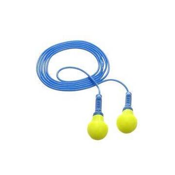 Bouchons d’oreilles Push-Ins E-A-R(MC) 3M(MC), 318-1001, jaunes, avec cordon