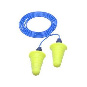 3m™ E-a-r™ Push-ins Earplugs, 318-1009, Yellow/blue, Corded