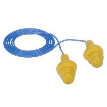 Bouchons d’oreilles UltraFit(MC) E-A-R(MC) 3M(MC), jaunes, avec cordon
