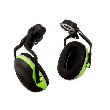3m™ Peltor™ X Series Earmuffs, X4p5e, Hard Hat Attached Electrically Insulated, 10 Pairs Per Case