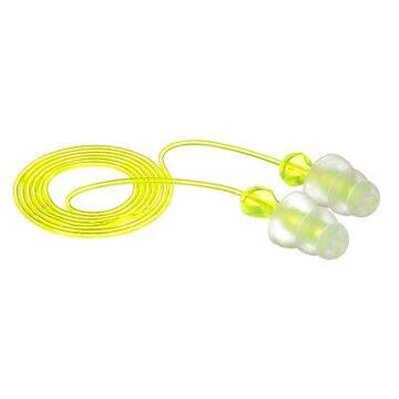 Bouchons d’oreilles Tri-Flange 3M(MC), jaunes, avec cordon