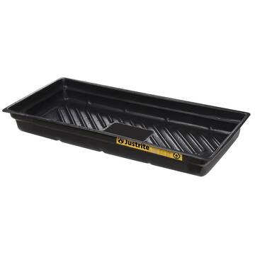 Rigid Spill Tray, 5.5 in ht, 38 in wd, 20 gal, Recycled Polyethylene