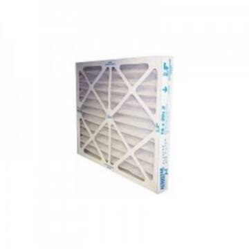 Pleated Air Filter, 100% Synthetic, 24 in x 24 in x 2 in, MERV 8