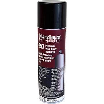 Spray Adhesive, 14 oz, Aerosol Can, Water White, Liquid