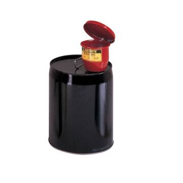 Safety Drum Funnel, Galvanized Steel