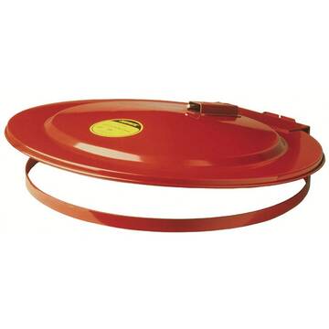 Drum Cover, Steel, Red