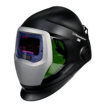 Welding Helmet, Black, 2.1 X 4.2 in Area