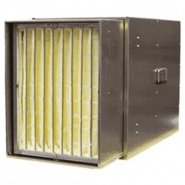 Bag Filter Housing, 18 in x 24 in x 11.5 in, Aluminum Cabinet