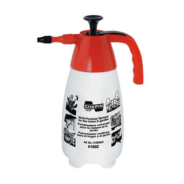 Sprayer Multi Purpose Handheld, 48 Oz Tank, 0.4 To 0.5 Gpm, 1.5 In Fill Opening