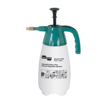 Handheld Sprayer, 48 Oz Tank, Polyethylene Tank, 0.4 To 0.5 Gpm, 1.5 In Fill Opening