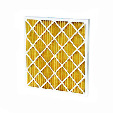 Pleated Air Filter, 100% Synthetic, 12 in x 12 in x 2 in, MERV 11