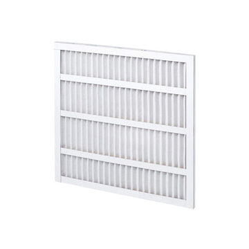 Pleated Air Filter, 100% Synthetic, 25 in x 20 in x 2 in, MERV 8