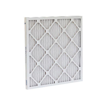 Air Filter Pleated, 100% Synthetic, 24 In X 24 In X 2 In, Merv 8