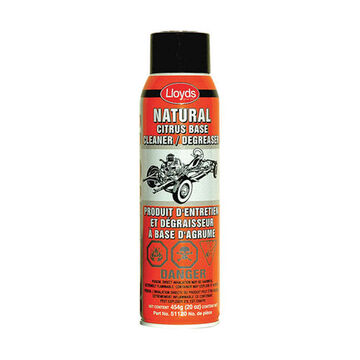 Cleaner/Degreaser, 500 g, Aerosol Can, Clear, Liquid