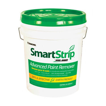 Paint Remover, 5 gal, Pail, White, Liquid