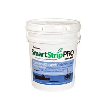 Water Based Paint Remover, Biodegradable Heavy Duty Professional, 5 gal, Pail, White, Paste