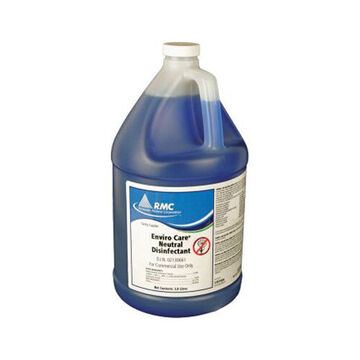 Neutral Disinfectant, 3.8 L, Jug, Blue, Liquid