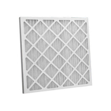 Pleated Air Filter, 12 in x 12 in x 1 in, MERV 8