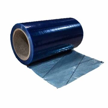 Duct Register Self Adhesive Film, 13 in x 185 ft, Polyethylene, Blue, 70 deg F