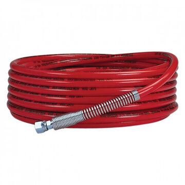 Airless Paint Sprayer Hose, 1/4 in x 50 ft, 1/4 in, NPSMF Swivel, Urethane