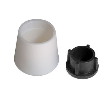 Foot Plug, Rubber Foot, Comes with (1) Plug, (1) Foot