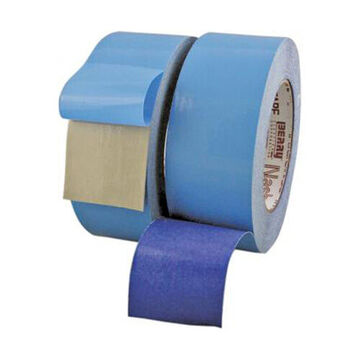 Abatement Tape Clean Drape Double-sided, Natural/blue, 2 In X 20 Yd, 15 Mil