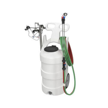 Portable Mist Unit, 10 gal, White, Santroprene Seal