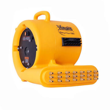 Système de séchage sous pression, 115 VAC, 9 A, 1200 W, 92 cfm, jaune