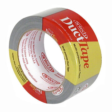 Duct Tape Waterproof, 48 Mm X 25 M X 7 Mil, Polyester Laminated Polyethylene Film, Silver