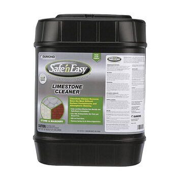 Nettoyant calcaire, 5 gal, seau, jaune pâle, liquide