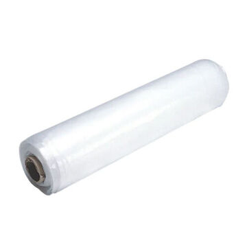 Heavy Duty Film, 10 Ft X 100 Ft X 3.3 Mil, Polyethylene, Clear