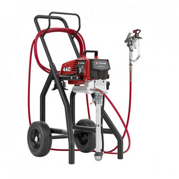 Skid Airless Sprayer, Paint, 0.54 gpm, 3300 psi, 0.023 in Tip