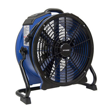 Ventilateur axial haute température, professionnel, 115 VAC, 2.8 A, 1/3 HP, 3600 cfm, 400 à 1600 RPM