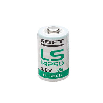 Lithium Battery, 1/2 AA, 6 V, 1.2 Ah, Lithium Thionyl Chloride