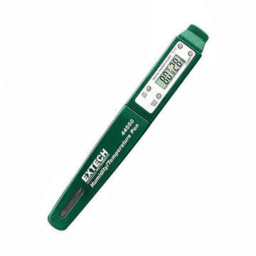 Pocket Humidity/Temperature Pen, LCD, 10 to 85%, +/-5%