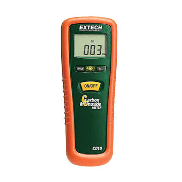 Compteur de monoxyde de carbone à réponse plus rapide, 0 à 1000 ppm, +/-5% ppm, 0 à 50 degré C, 0 à 99% HR