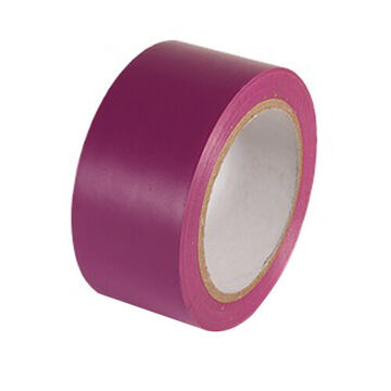 Aisle Marking Tape, Purple, 2 in x 108 ft, 5.5 mil
