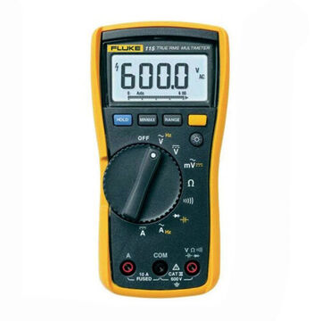 Digital Multimeter, LED Display, 600 ohm, 10 A, 600 MV, 1000 nF