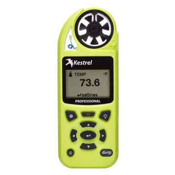 Environmental Meter, 0.6 to 40.0 mps, Larger of 3% of reading, -20 to 158 deg F