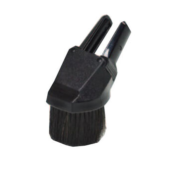 Brush Nozzle Combination Round Dust, 32 Mm, Black
