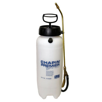 Handheld Sprayer, 3 gal, Polyethylene, 0.4 to 0.5 gpm, 4 in Fill Opening