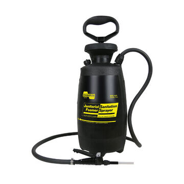 Handheld Sprayer, 2 gal, Polyethylene, 0.4 to 0.5 gpm, 3 in Fill Opening