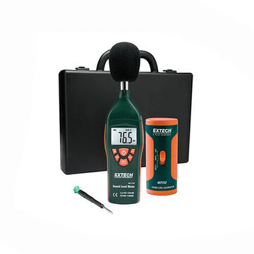 Digital Sound Level Meter Kit, LCD Display, 35 to 100 dB, +/-1.5 dB, 0.1 dB Resolution