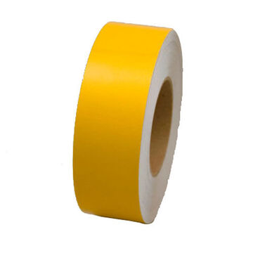 Engineer Grade Reflective Tape, Yellow, 2 in x 150 ft x 4.5 mil