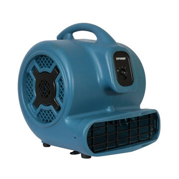 High Performance Air Mover, 115 V, 60 HZ, 1 HP, 3600 cfm, 3 Speeds, 1200/1380/1550 rpm