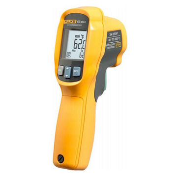 Infrared Thermometer, Backlit LCD Display, -22 to 1202 deg F