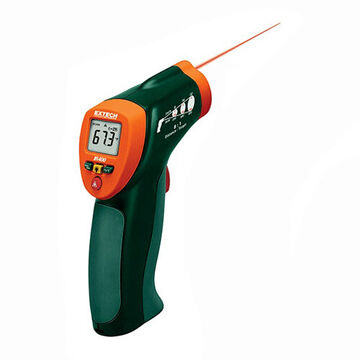 Mini Infrared Thermometer, LCD Display, -4 to 630 deg F