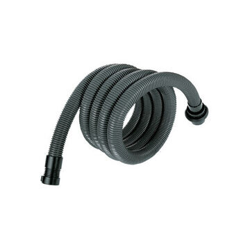 Replacement Suction Hose, 1.5 in x 10 ft, Gray, Plastic